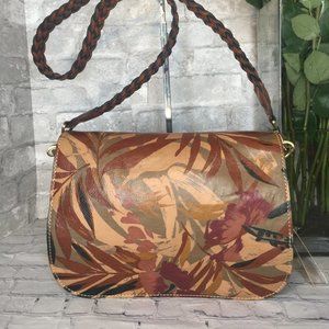Patricia Nash shoulder bag Mondovi in Palm Leaves, NWT